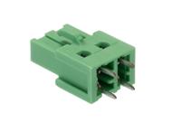 1785942 Phoenix Contact, 5.08mm Pitch, ICV 2.5/ 2-G-5.08, 2 Way, , Pluggable Terminal Block, Inverted Header, Wave Soldering,