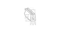 sm1-pvc-bk-75m HellermannTyton Black PVC Edge Protection, 75m