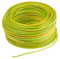 4160400 Lapp Green/Yellow 1.5 mm² Hook Up Wire, 16 AWG, 100m, PVC Insulation,