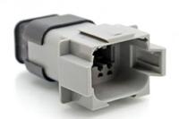 at04-08pa-srgry Amphenol Industrial, AT Automotive Connector Socket Grey Cable Mount 8 Way, Crimp Termination AT04-08PA-SRGRY