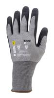 1cucc00008 Coverguard EUROCUT N303 Black, Grey High Performance Polyethylene, Polyester Work Gloves, Size 8, Nitrile Coating