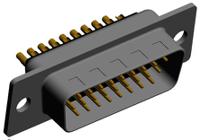 780-m26-103l001 Norcomp 780, SEAL-D 26 Way Plug-In Mount D-sub Connector Plug, 2.286mm Pitch