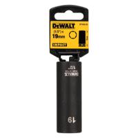 dt7553-qz DeWALT 19mm, 1/2 Drive Impact Socket, 78 mm length