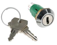 irl-5-m-s-2-rs Lorlin Key Switch, DPDT, 1 A @ 24 V dc 2-Way Common-Key
