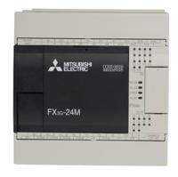 fx3g-24mres Mitsubishi Electric FX3G Series Logic Module, 100 → 240 V ac Supply, Relay Output, 14-Input, Sink, Source Input