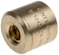 862-5354 RS PRO Cylindrical Nut For Lead Screw, For Shaft Dia. 12mm