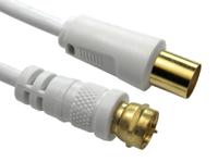 266-2168 RS PRO, 5 m, F Connector Coaxial, Terminated 75 Ω
