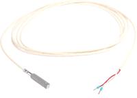 90255010-386-1003-1-11-2500000 Jumo PT100 RTD Sensor, 6mm Dia, 45mm Long, 2 Wire, Probe, Class B +260°C Max