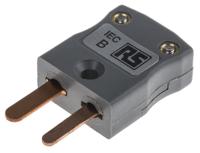 774-7181 RS PRO Miniature Thermocouple Connector for Use with Type B Thermocouple, 4mm Probe, IEC, RoHS Compliant Standard
