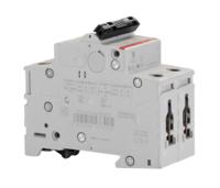 2cds272061r0378-s202-muc-z-6a-10-ka ABB System Pro M Compact S200MUC MCB, 2P, 6A, Type Z, 440V AC, 440V DC, 25 kA Breaking Capacity