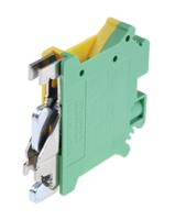 0442079 Phoenix Contact 2-Way USLKG 6 N Earth Terminal Block, 24 → 8 AWG Wire, Screw Down, Polyamide Housing, ATEX