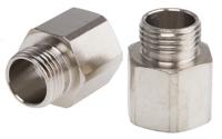 623-899 RS PRO Thread Converter, Conduit Fitting, 9mm Nominal Size, PG9 → M16, Brass