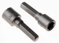 202-9738 RS PRO Driver Bit Set 48 Pieces, Hexagon, Phillips, Pozidriv, Slotted, Star