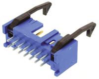 2-1761606-5 TE Connectivity AMP-LATCH Series Straight Through Hole PCB Header, 14 Contact(s), 2.54 mm Pitch, 2 Row, Shrouded