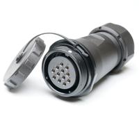 304-546 RS PRO Industrial Circular Connector, 12 Contacts, In-Line, SP29 Connector, Socket, Female, IP68, SP2911C Series