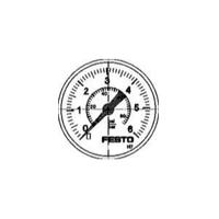 ma-40-6-r14-en Festo Analogue Pressure Gauge 6bar Back Entry