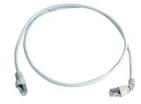 l00000a0203 Telegartner, 0.5m Cat6a, White RJ45 to Male RJ45 Male, S/FTP Shielded, Terminated LSZH Sheath