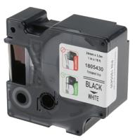 1805430 Dymo Black on White Label Printer Tape, 5.5 m Length, 24 mm Width