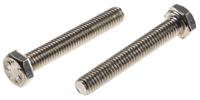190-210 RS PRO Stainless Steel, Hex Bolt, M6 x 40mm