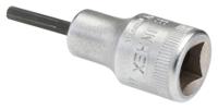 02450008 STAHLWILLE 3/8 in Drive Bit Socket, Hex Bit, 1/8in, 52 mm Overall Length