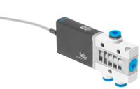 mhe3-ms1h-32g-qs-6-k Festo 3/2 Closed, Monostable Pneumatic Solenoid/Pilot-Operated Control Valve - Electrical MHE3 Series, 525153