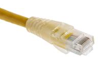 557-155 RS PRO, 10m Cat6, Yellow RJ45 to Male RJ45 Male, U/UTP Unshielded, Terminated PVC Sheath