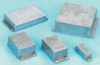 1590ufl Hammond 1590 Series Natural Die Cast Aluminium Enclosure, IP54, Flanged, Natural Lid, 119.5 x 119.5 x 55mm