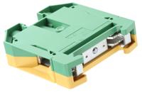 1010500000 Weidmuller 2-Way WPE 35 Earth Terminal Block, 35mm², 12 → 2 AWG Wire, Screw Down, Wemid Housing, ATEX
