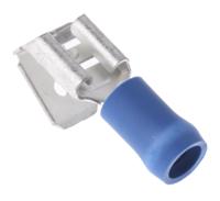 fvddfm2-250bpa JST FVDDFM Blue Insulated Female Spade Connector, Piggyback Terminal, 6.3 x 0.8mm Tab Size, 1mm² to 2.6mm²