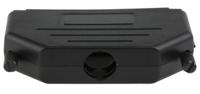 mhdppk37-k MH Connectors MHDPPK-SLIM Series Polyamide D Sub Backshell, 37 Way, Strain Relief