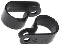 211-60007-h8p-pa66hs-bk HellermannTyton 14mm Black, Polyamide P Clip