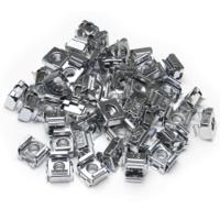 cabcagenuts StarTech.com CABCA Series Cage Nut for Use with Rack Mounting Hardware, M5mm Thread, 50 Piece(s), 0.5 x 0.4 x 0.5in