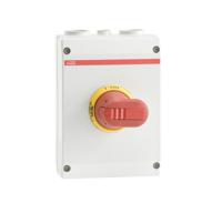 1sca022401r7180 ABB 6P Pole Screw Mount Switch Disconnector - 63A Maximum Current, 22kW Power Rating, IP65