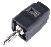 sdk-502-sw Schutzinger Black Test Terminal, 30 V ac, 60V dc, 16A