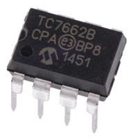 tc7662bcpa Microchip TC7662BCPA, 1-Channel, Inverting DC-DC Converter, 20mA 8-Pin, PDIP