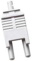 178-3036 Broadcom, HFBR, POF Duplex Fibre Optic Connector 1mm Fibre Size, 2.8dB Insertion Loss
