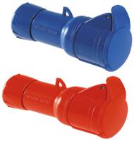 pky16m435 Schneider Electric, PratiKa IP44 Red Cable Mount 3P + N + E Industrial Power Socket, Rated At 16A, 415 V