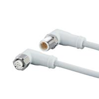 evf516 ifm electronic Male 1 way M12 to Female 1 way M12 Sensor Actuator Cable, 10 m