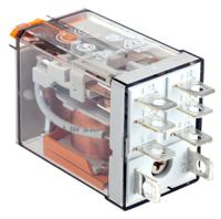 563281100040 Finder Plug In Power Relay, 110V ac Coil, 20A Switching Current, DPDT