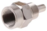 90971010-848-10-50-104-26000 Jumo 1/2 BSP Thermowell for Use with Thermocouple, 10mm Probe