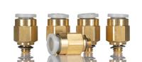 kq2h06-m6a SMC KQ2 Series Straight Threaded Adaptor, M6 Male to Push In 6 mm, Threaded-to-Tube Connection Style