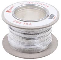 358-012 RS PRO Braided Wire, 4 x 0.8 mm, 25m, 30 A, BS4109