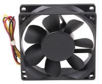 fd1280-a0151e3al ARX CeraDyna Series Axial Fan, 12 V dc, DC Operation, 67.5m³/h, 2.88W, 240mA Max, 80 x 80 x 25mm