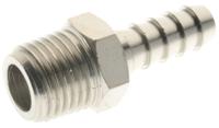 231-2537 RS PRO Hose Connector, BSPT 1/4in 8mm ID, 100 bar
