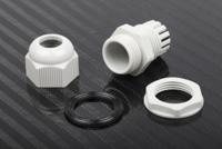 822-9653 RS PRO Grey Nylon Cable Gland, PG11 Thread, 5mm min., 10mm max., IP68