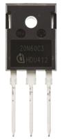 spw20n60c3fksa1 Infineon CoolMOS C3 Type N-Channel MOSFET, 20.7 A, 650 V Enhancement, 3-Pin TO-247