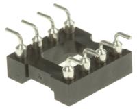 110-87-308-41-105101 Preci-Dip 2.54mm Pitch Vertical 8 Way, SMT Turned Pin Open Frame IC Dip Socket, 1A