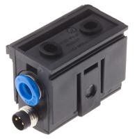 sde5-d10-fp-q6-p-m8 Festo Pressure Sensor, 15 to 30V dc, IP40 10bar