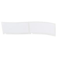 m4-60-483 Brady B-483A on Black on White Label, 25.40 mm Width