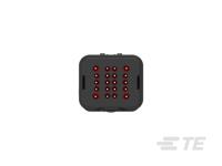 2350891-1 TE Connectivity, NTSEAL Automotive Connector Socket Cable Mount 20 Way, Solder Termination